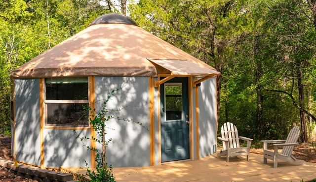 Relax in your own secluded Yurt Cabin nestled into a 200+ acre Property!