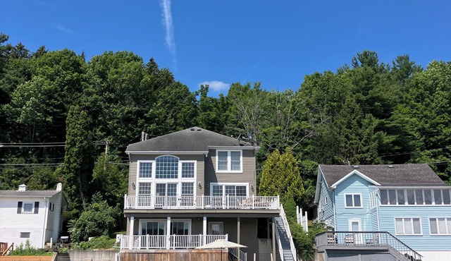 Relax lakeside at our spacious Geneseo house on Conesus Lake