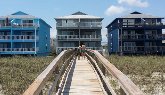 Relax Oceanfront at our 2-bedroom Oceanfront condo in Carolina Beach