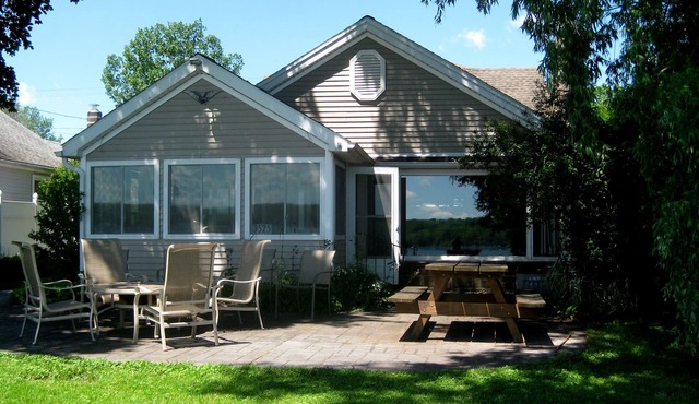 Relax on Lake Conesus in Lakeville, NY. Easy access at the top of the lake.