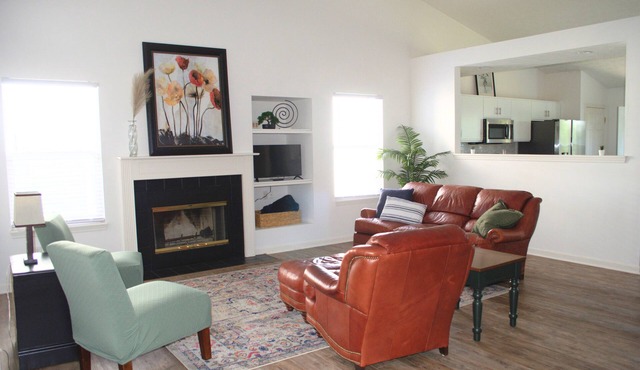 Relax, Play & Work in Style - Furnished 3BR w/Theater, Office, Easy Hwy Access