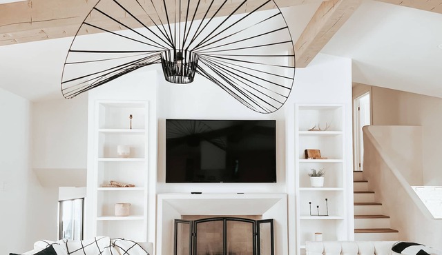 Relax & unwind at this meticulously designed Parisian farmhouse!
