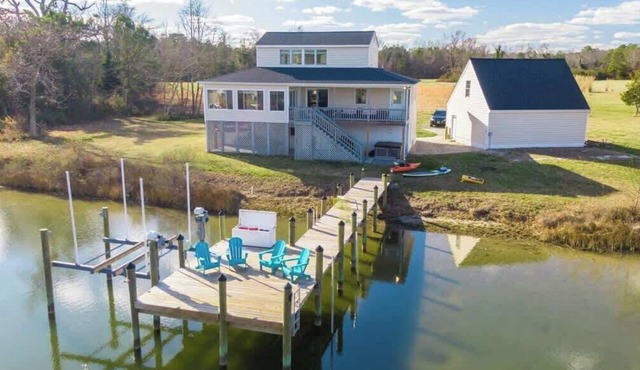 Relax Waterfront Hot Tub, Game Room, Frisbee Golf