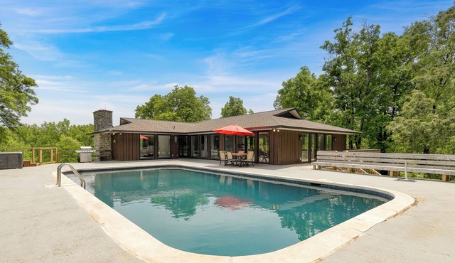 Relax with Pool & 3 Unique Spaces | Amber Escape by AvantStay