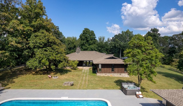 Relax with Pool, Firepit & Sauna | Amber Lodge by AvantStay