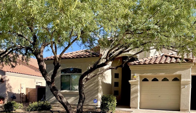 Relax with Sonoran Nature Preserve views plus bike trails & several golf courses