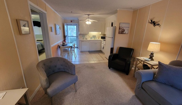 Relax with the whole family at this peaceful place to stay.