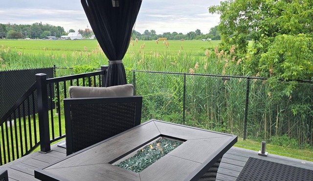 Relax with the whole family at this peaceful place to stay.