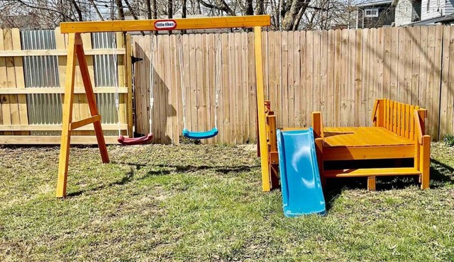 Relax with the whole family at this peaceful place to stay.