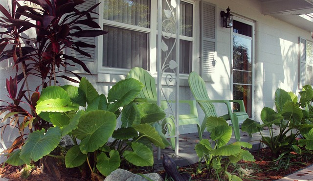 Relaxed Sarasota Stay! Private Lanai, private backyard fenced, near beaches.