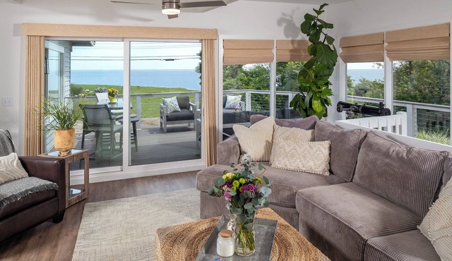 Relaxing 3BR Waterfront Plymouth Retreat, Walk to Beach, Outdoor Shower