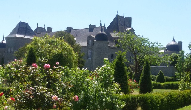 Relaxing and stylish living and vacation in the castle with a large park