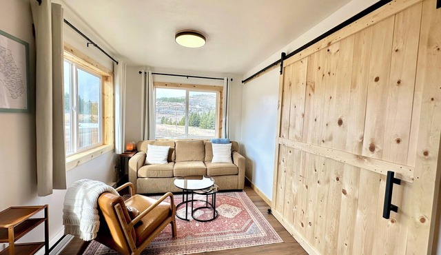 Relaxing Cabin with Waterfall near Glacier National Park - King Bed!