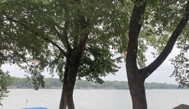 Relaxing cabin retreat with captivating lake views, located in Clear Lake, MN!