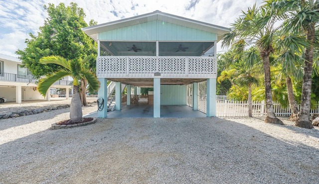 Relaxing Florida Keys canal front home in nature preserve