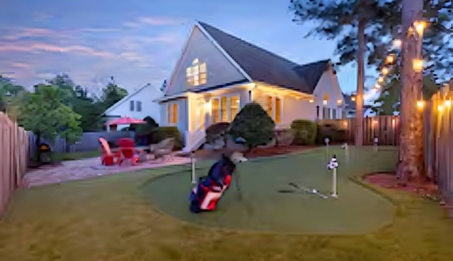 Relaxing home w/putting green 5 min to Pinehurst