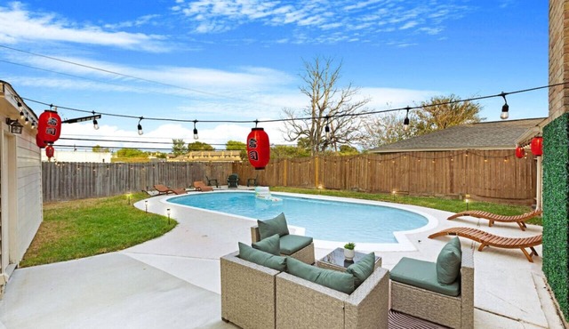 Relaxing Japandi Stay - Pool - Houston Stafford
