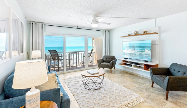 Relaxing Oceanfront Condo with Steps to Beach & Heated Pool 🌴