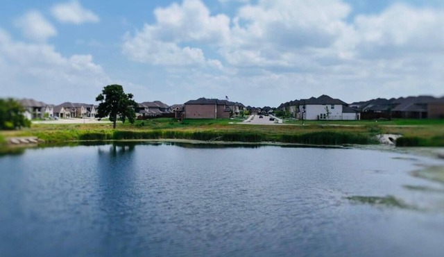 Relaxing Pond Getaway & Private Rooms for Families near little elm beach.