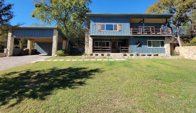 Relaxing retreat lake access within 5 min- pet & family friendly w/ fire pit!