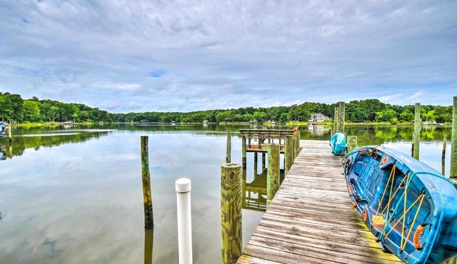 Relaxing Riverfront Cottage with Boat Dock!