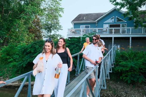 Relaxing Riverfront Family Escape w Private Dock