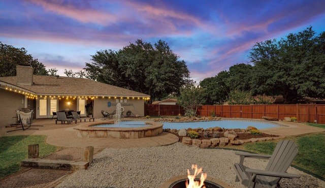Relaxing Texas Retreat, 4BR w Pool & Dream Kitchen