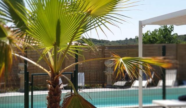 Relaxing villa at the Garrigue pool