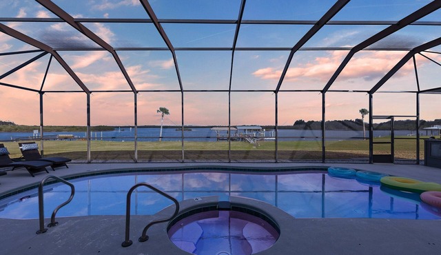 Relaxing Waterfront Estate w/Private Pool, Dock, & Pet-Friendly Fun