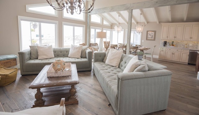 Remodeled & Beautiful Beach House Retreat! Ocean Views! 30 day minimum.