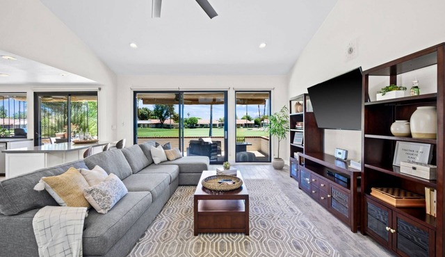 Remodeled Condo at Rancho Las Palmas! Fairway & Mountain Views!