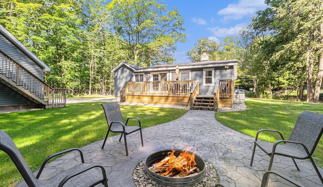 Remodeled Home Near Lake MI, Fire Pit
