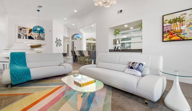 Remodeled Home With Golf Course View, Modern Pop Art Vibe!