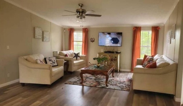 Remodeled lakefront home with lake access.