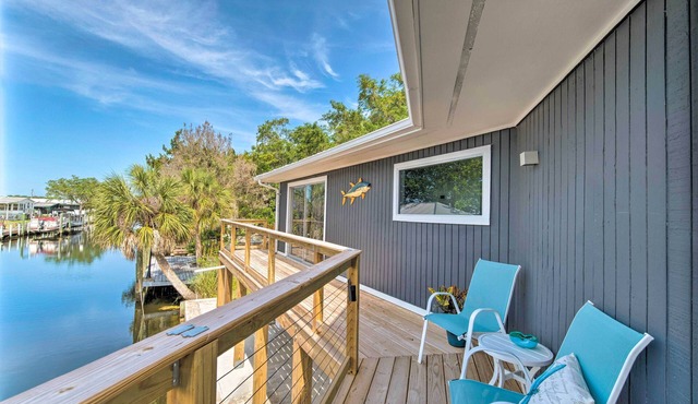 Remodeled Retreat on Homosassa River Canal!