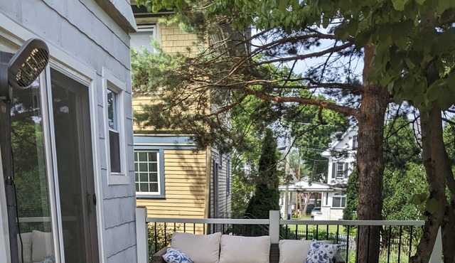 Remodeled Victorian house on quite Montclair block