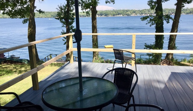 Remodeled Waterfront Cottage with Views of Little Sodus Bay and Lake Ontario
