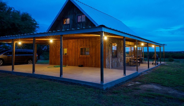 Remote 2 story open concept cabin on 279 acre property in a rural setting.