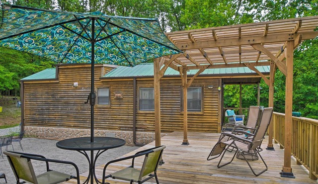 Remote Cabin Getaway - Steps to Table Rock Lake!