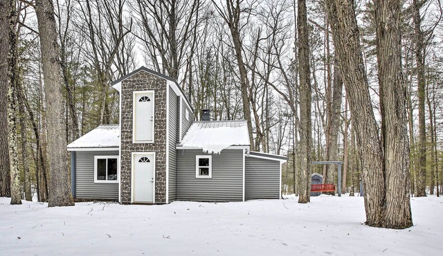 Remote Michigan Retreat on 10 Acres w/Grill!