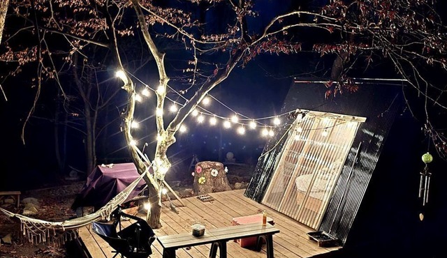 Remote Mountain A-Frame with BBQ Perfect for Nature Lovers in West Virginia
