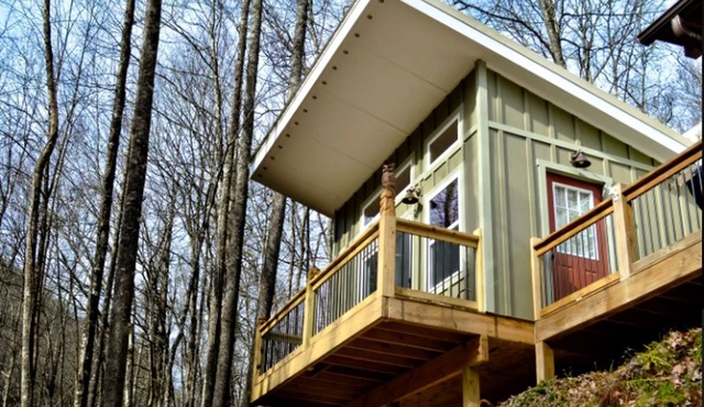 Remote Tree-House Style Cabin in Nantahala National Forest