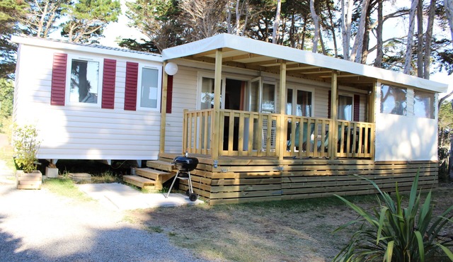 Rendezvous with the Sea - Mobilhome Vue Mer Conguel 4* (Conguel sea view mobile home)