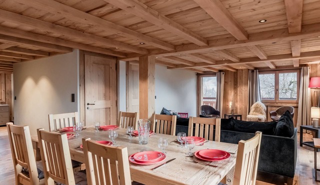 Renovated chalet for 10 pers., St-Gervais, balcony, parking