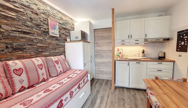 Renovated studio at the foot of the slopes with balcony