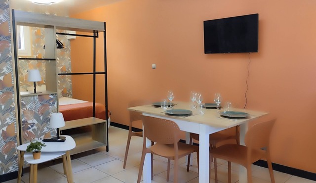 Renovated 1 to 4 person studio in the heart of nature