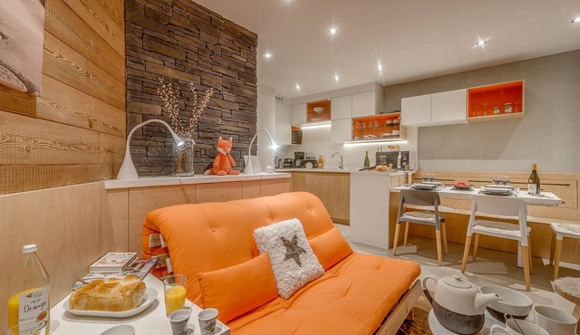 Renovated 1BR 4 pers in Tignes, south balcony
