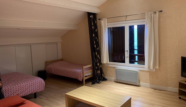 Renovated 35m2 studio with separate kitchen