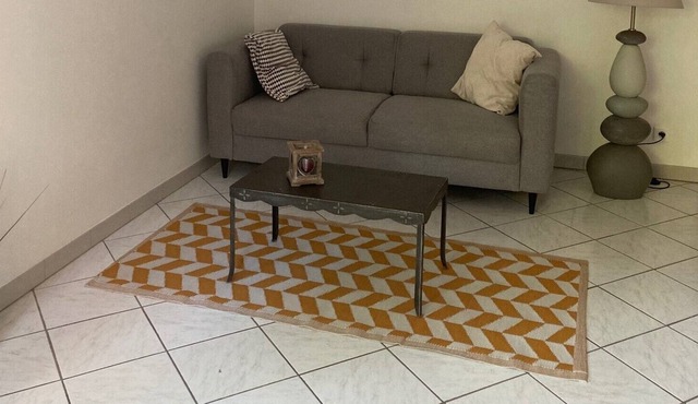 Renovated 37m2 studio, quiet, near downtown, parking, terrace, cleaning included