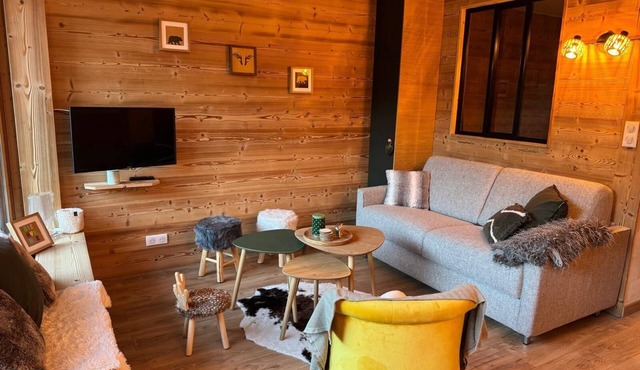 Renovated 4/6-person apartment in Les 2 Alpes, 100m from the slopes